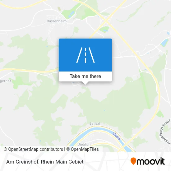 Am Greinshof map