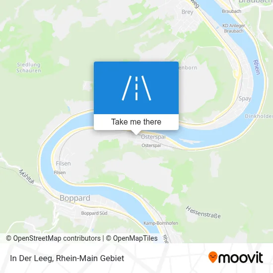 In Der Leeg map