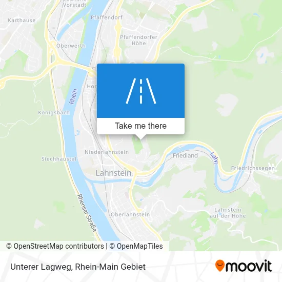Unterer Lagweg map