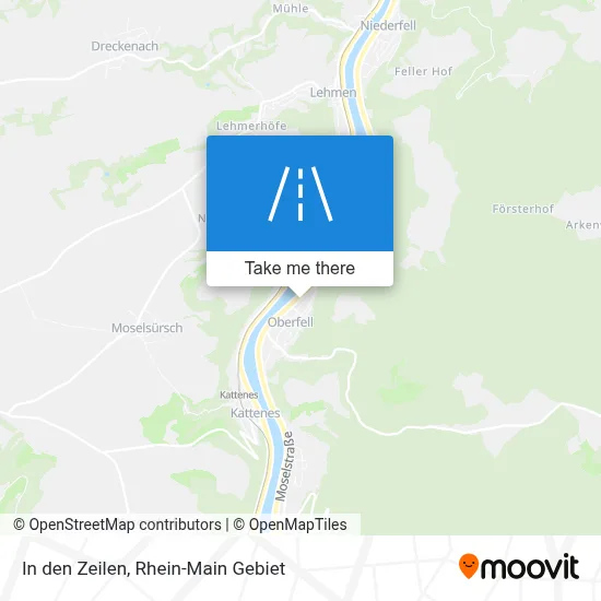 In den Zeilen map