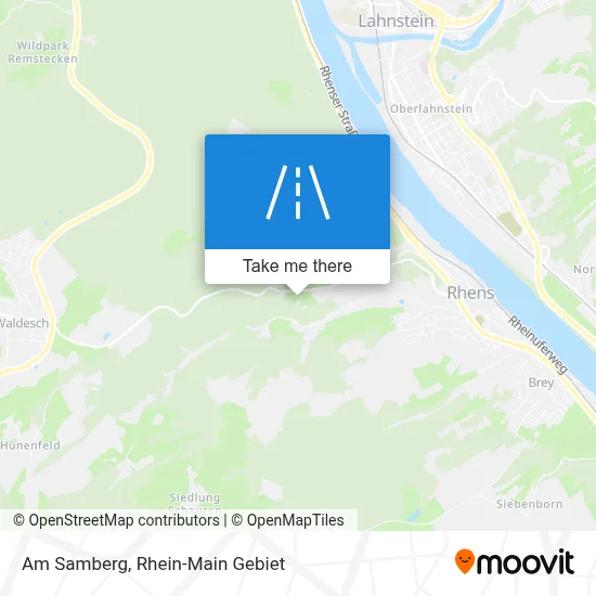 Am Samberg map