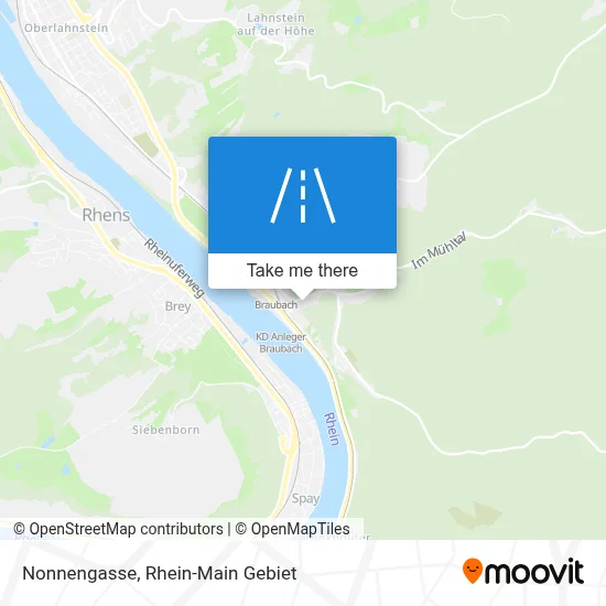 Nonnengasse map