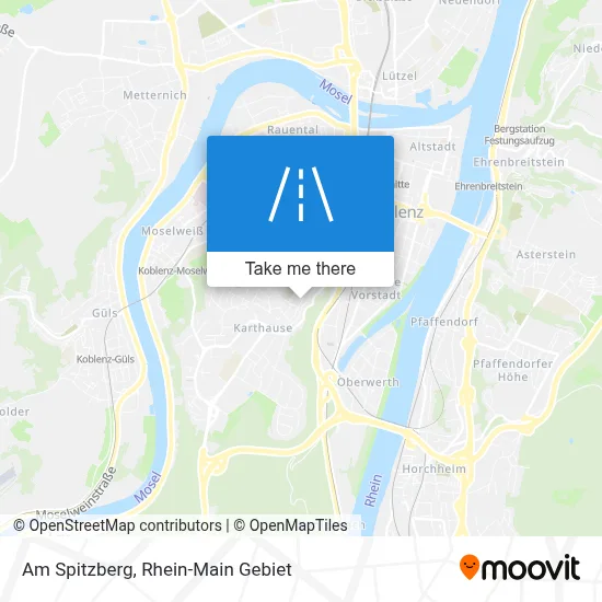 Am Spitzberg map
