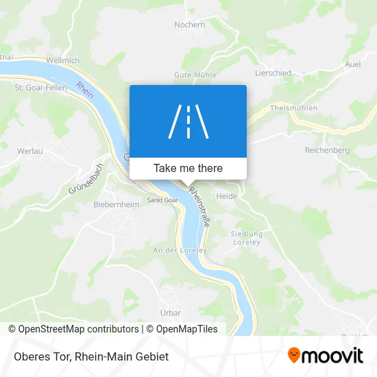 Oberes Tor map
