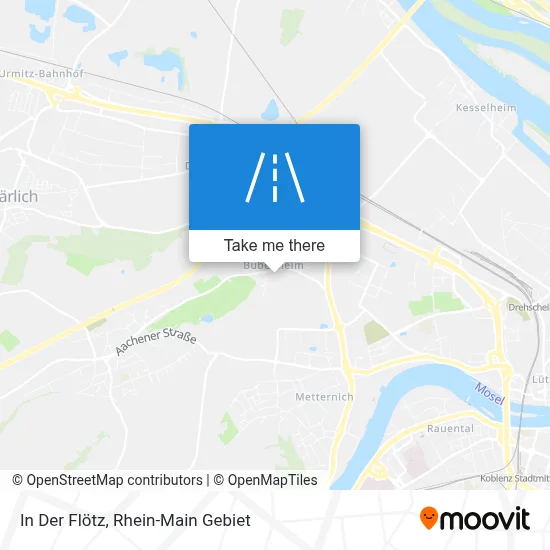 In Der Flötz map