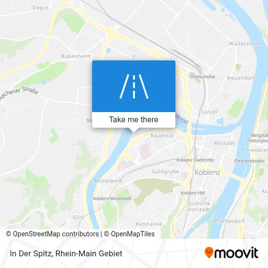 In Der Spitz map