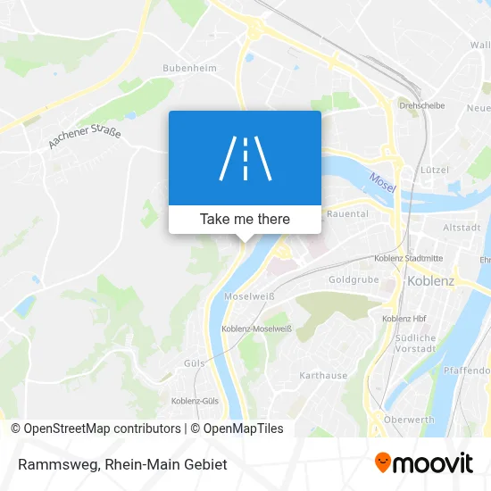 Rammsweg map