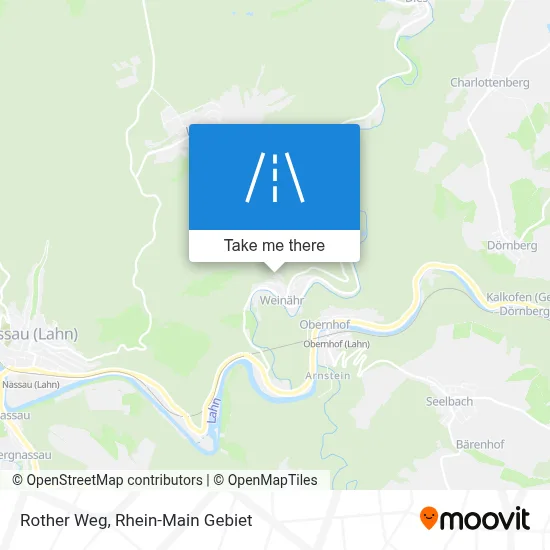 Rother Weg map