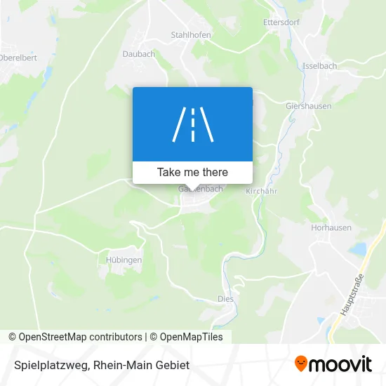Spielplatzweg map