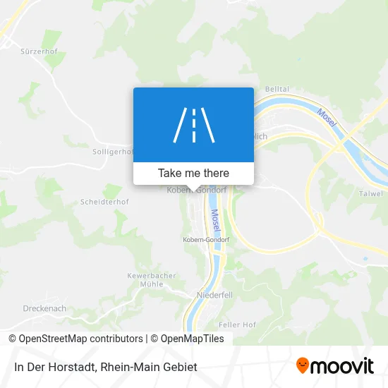 In Der Horstadt map