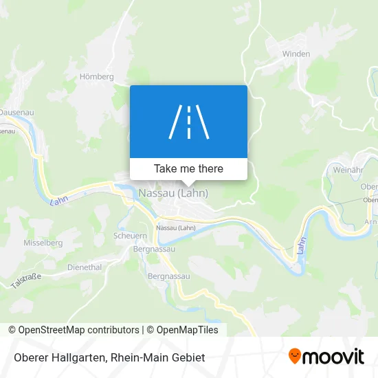 Oberer Hallgarten map