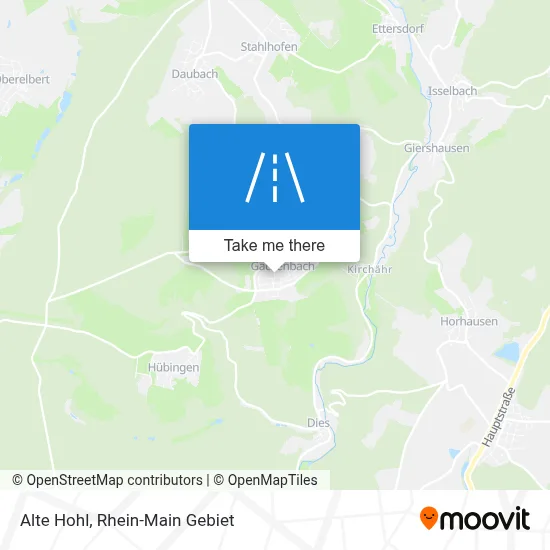 Alte Hohl map
