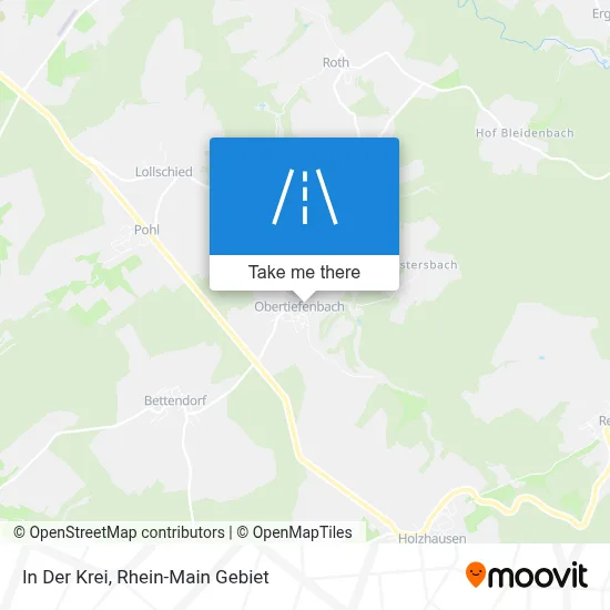 In Der Krei map