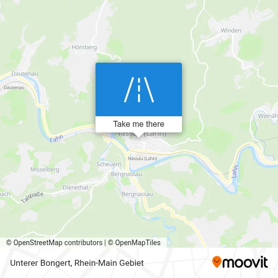 Unterer Bongert map