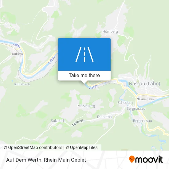 Auf Dem Werth map