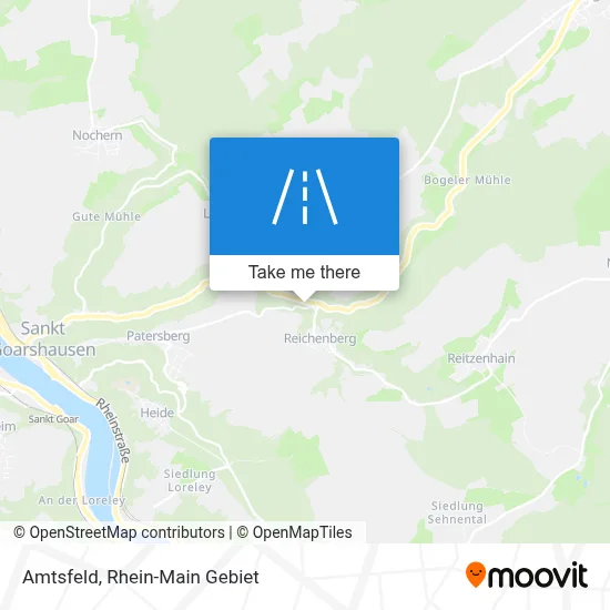 Amtsfeld map