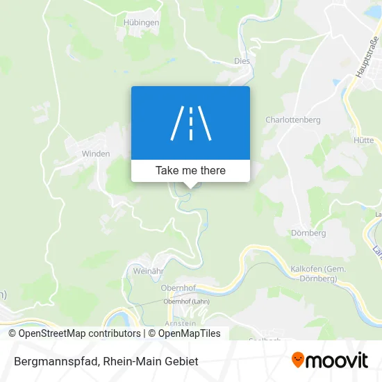 Bergmannspfad map