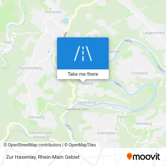 Zur Hasenlay map
