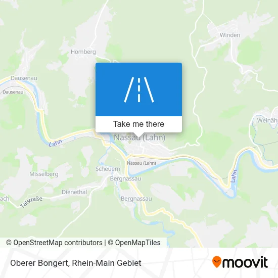 Oberer Bongert map