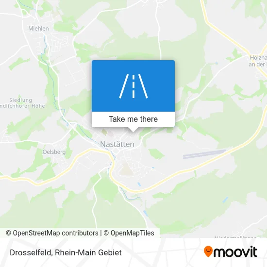 Drosselfeld map