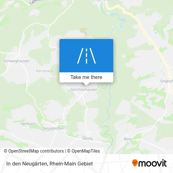 In den Neugärten map