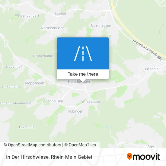 In Der Hirschwiese map