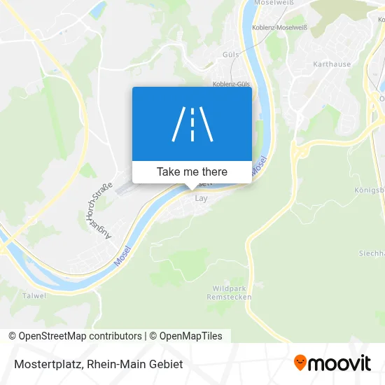 Mostertplatz map