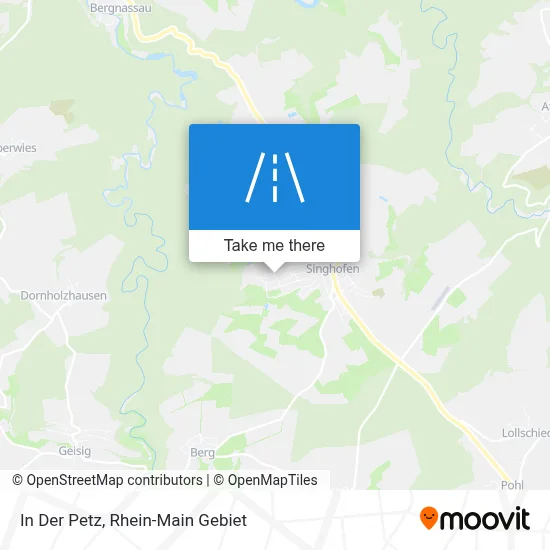 In Der Petz map
