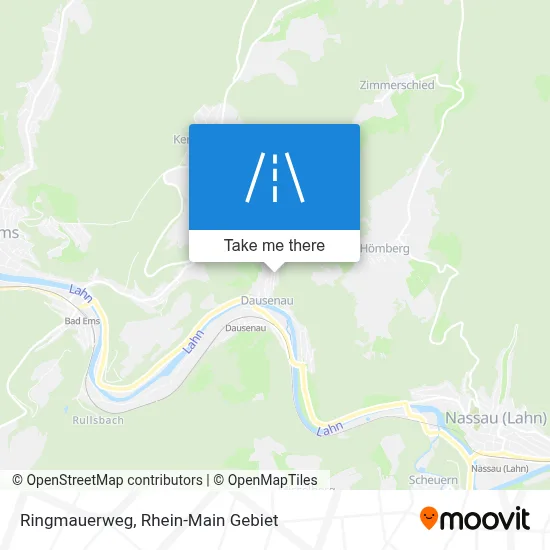 Ringmauerweg map