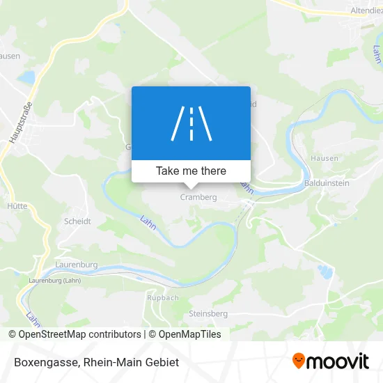 Boxengasse map