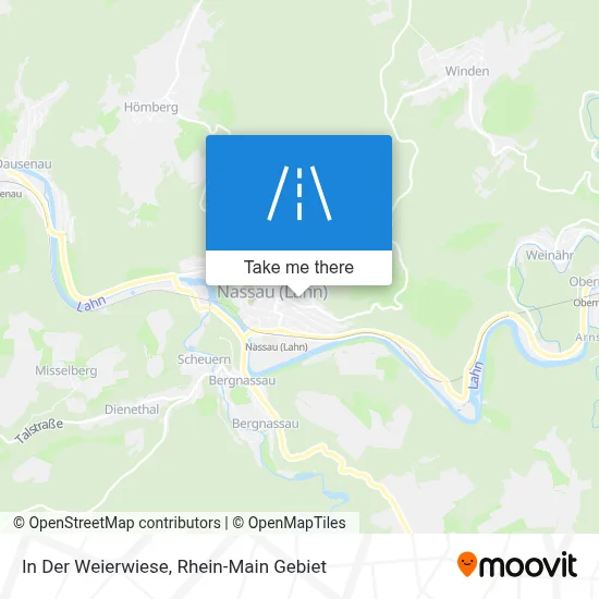 In Der Weierwiese map