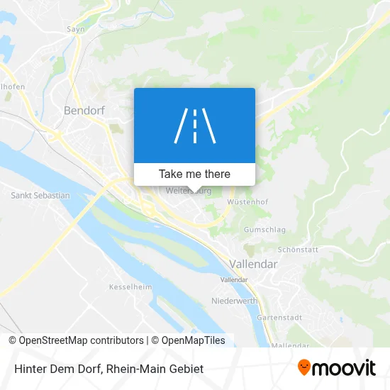 Hinter Dem Dorf map