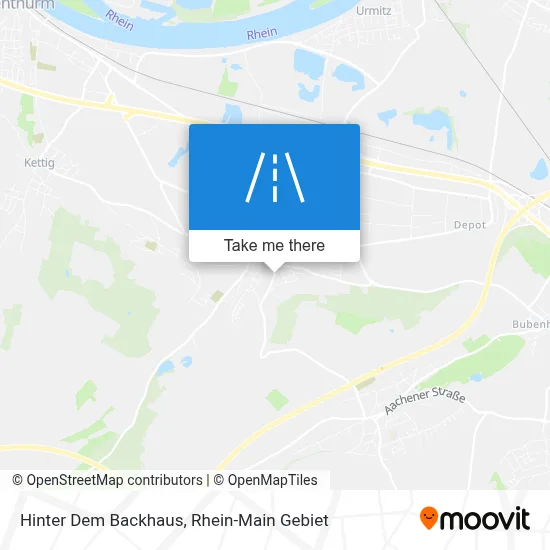 Hinter Dem Backhaus map