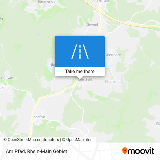 Am Pfad map