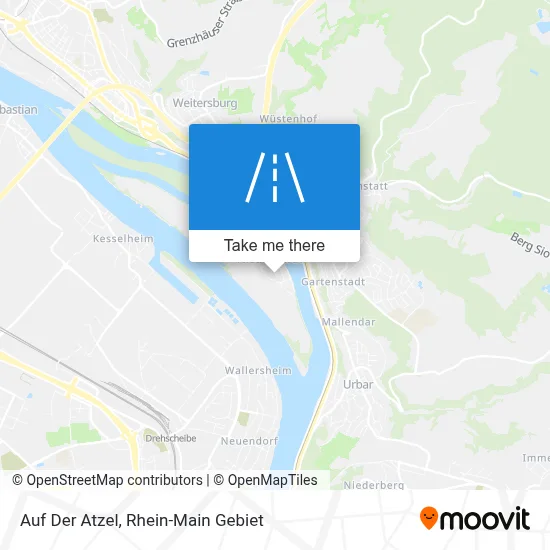Auf Der Atzel map