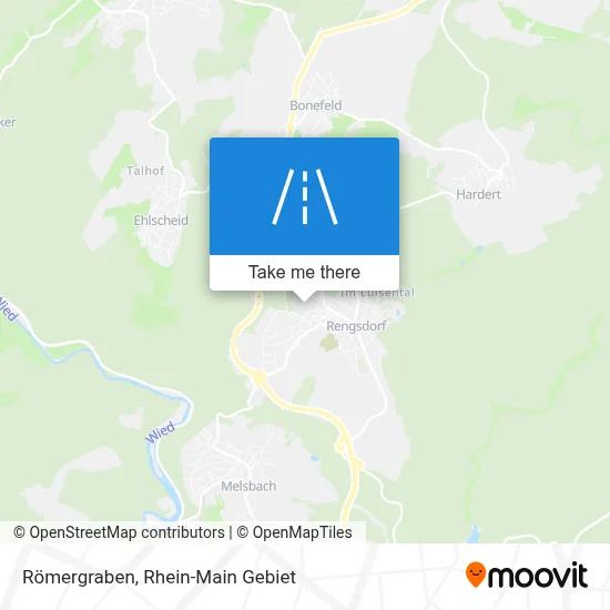Römergraben map