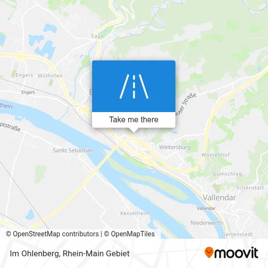 Im Ohlenberg map