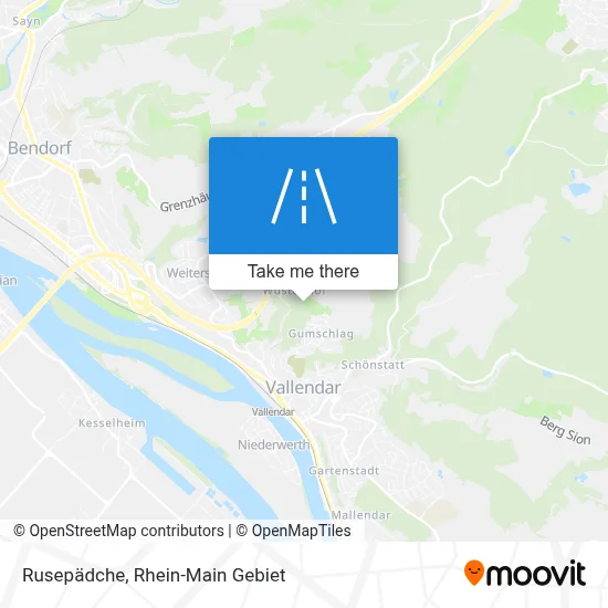 Rusepädche map