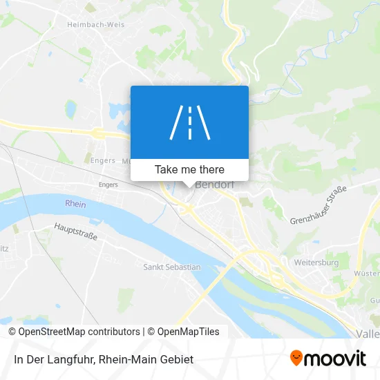In Der Langfuhr map