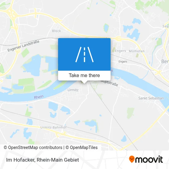Im Hofacker map