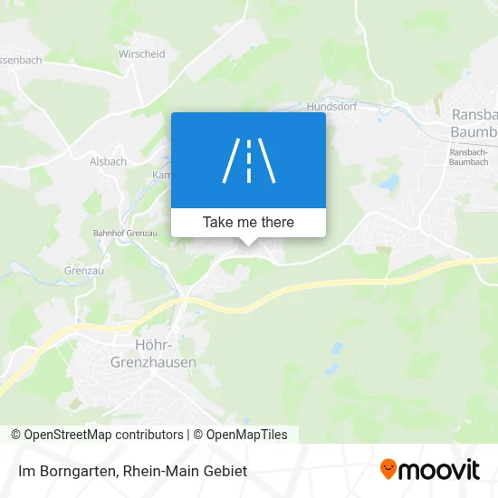 Im Borngarten map