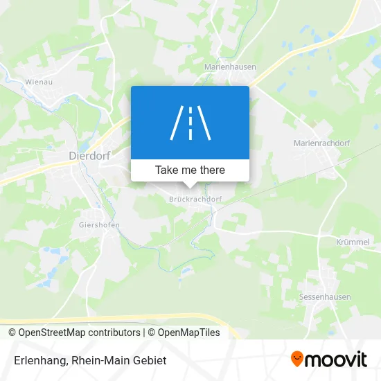 Erlenhang map