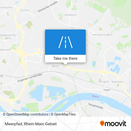 Meerpfad map
