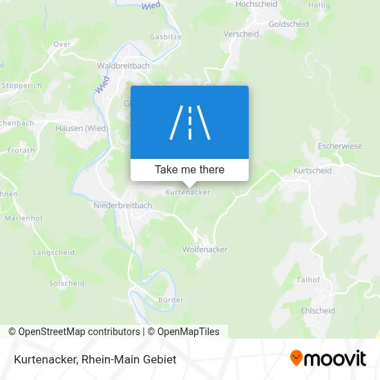 Kurtenacker map