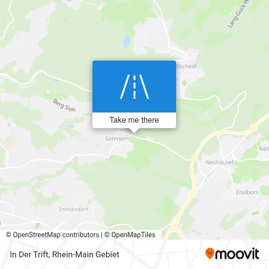 In Der Trift map