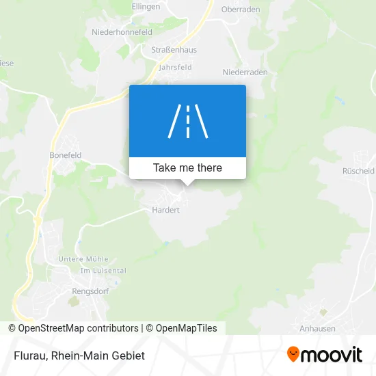 Flurau map