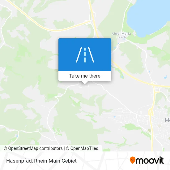 Hasenpfad map