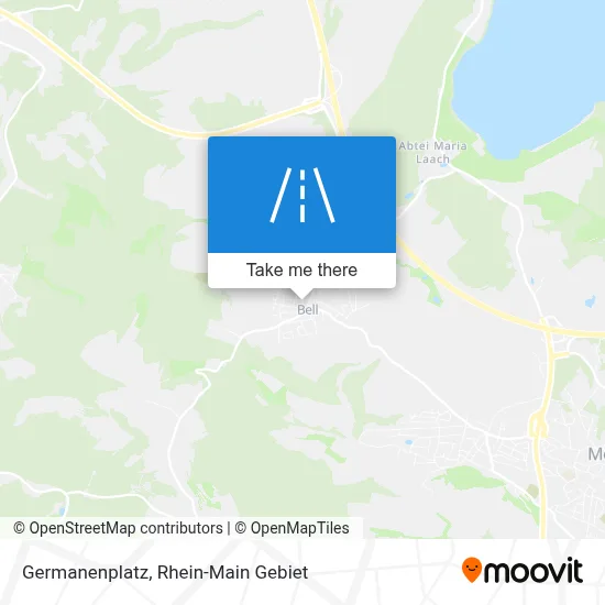 Germanenplatz map