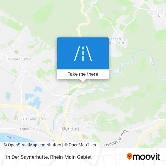 In Der Saynerhütte map