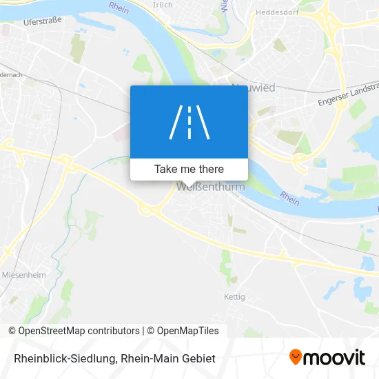 Rheinblick-Siedlung map